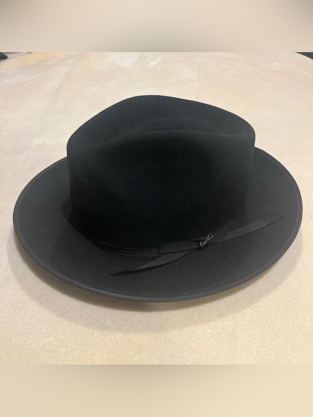 NWOB Vintage Stetson Stratoliner Fedora Hat Size 7 1/2  2 3/8 Brim